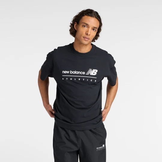 Zdjęcie produktu Koszulka męska New Balance MT53525BK – czarna