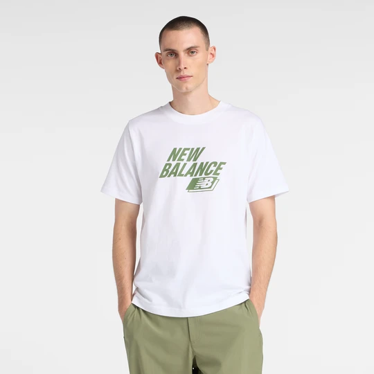 Zdjęcie produktu Koszulka męska New Balance MT61H0Z3WT – biała