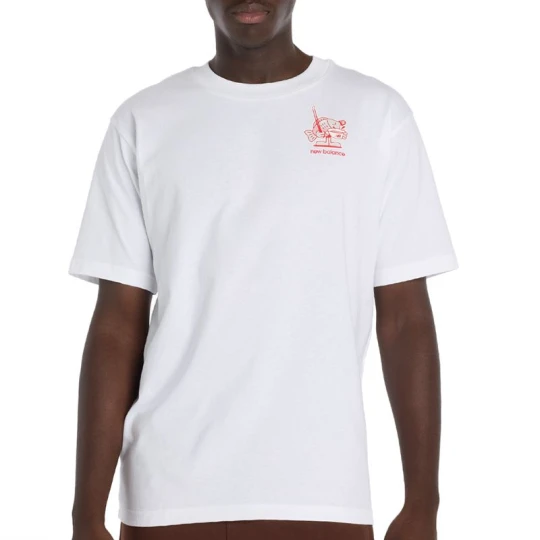 Zdjęcie produktu Koszulka męska New Balance MT61H51DWT - biała