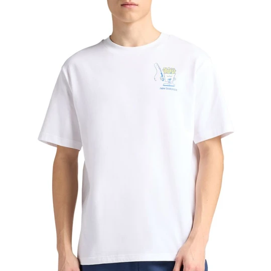 Zdjęcie produktu Koszulka męska New Balance MT61I5BMWT - biała