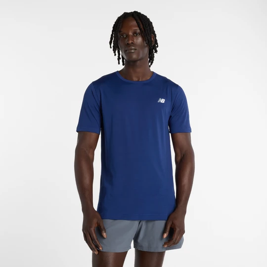 Zdjęcie produktu Koszulka męska New Balance MT61O0U4BUY – granatowa