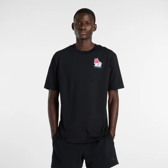 Zdjęcie produktu Koszulka męska New Balance MT61Y1F6BK – czarna