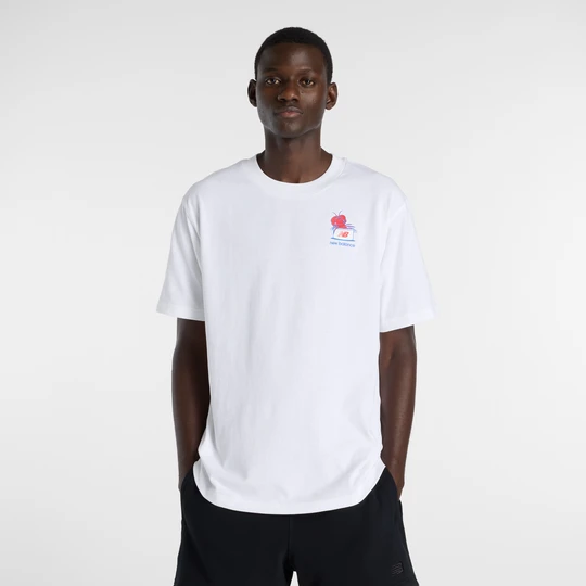 Zdjęcie produktu Koszulka męska New Balance MT61Y1F6WT – biała