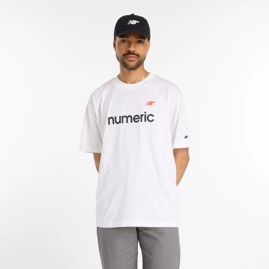Zdjęcie produktu Koszulka męska New Balance Numeric MT53704WT – biała