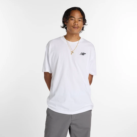 Zdjęcie produktu Koszulka męska New Balance Numeric MT53706WT – biała