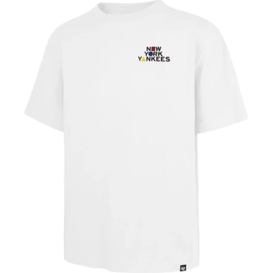 Zdjęcie produktu Koszulka męska New York Yankees Primary Purpose Foundation 47 Brand Biały
