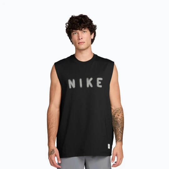 Zdjęcie produktu Koszulka treningowa męska Nike Athletic Club Dri-Fit black / black