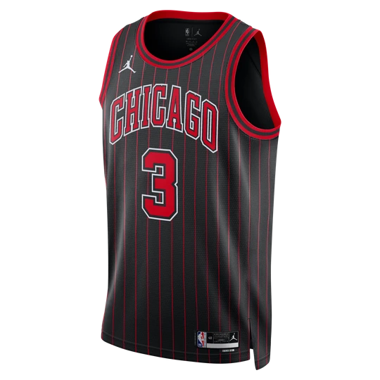 Zdjęcie produktu Koszulka męska Nike Dri-FIT NBA Swingman Chicago Bulls 2025 / 26 Statement Edition - Czerń