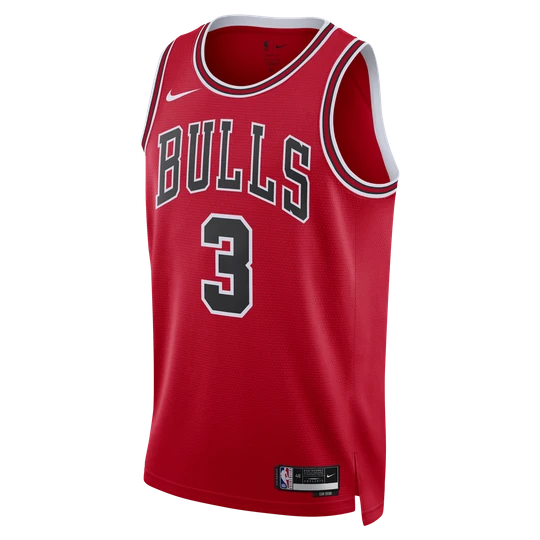 Zdjęcie produktu Koszulka męska Nike Dri-FIT NBA Swingman Chicago Bulls Icon Edition - Czerwony