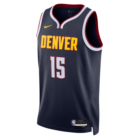 Zdjęcie produktu Koszulka męska Nike Dri-FIT NBA Swingman Denver Nuggets Icon Edition - Niebieski