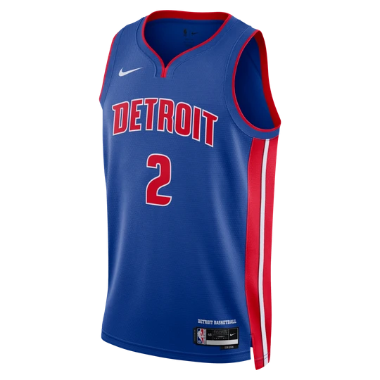 Zdjęcie produktu Koszulka męska Nike Dri-FIT NBA Swingman Detroit Pistons Icon Edition - Niebieski