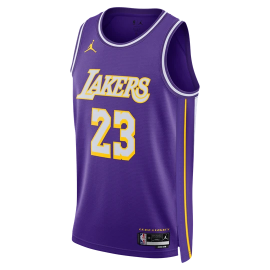 Zdjęcie produktu Koszulka męska Nike Dri-FIT NBA Swingman Los Angeles Lakers 2025/26 Statement Edition - Fiolet