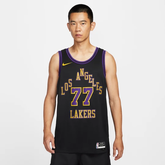 Zdjęcie produktu Koszulka męska Nike Dri-FIT NBA Swingman Los Angeles Lakers City Edition - Czerń