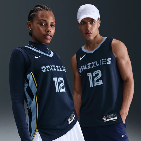 Zdjęcie produktu Koszulka męska Nike Dri-FIT NBA Swingman Memphis Grizzlies Icon Edition - Niebieski