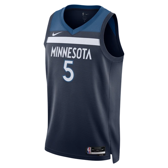 Zdjęcie produktu Koszulka męska Nike Dri-FIT NBA Swingman Minnesota Timberwolves Icon Edition - Niebieski