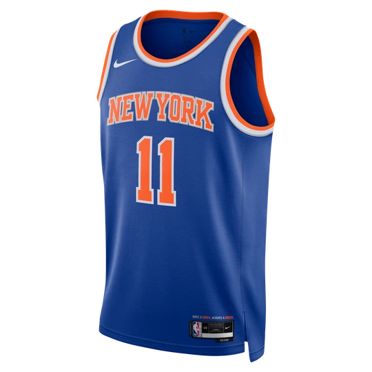 Zdjęcie produktu Koszulka Nike Dri-FIT NBA Swingman Jalen Brunson New York Knicks Icon Edition 2022 / 23 - Niebieski