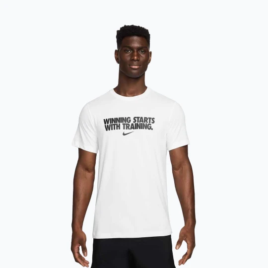 Zdjęcie produktu Koszulka męska Nike Dri-Fit Winning white / black