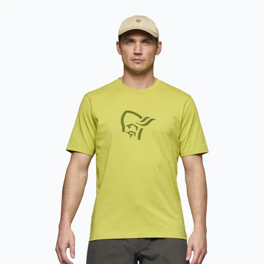 Zdjęcie produktu Koszulka męska NORRONA Cotton Viking golden lime Norrøna Zielony