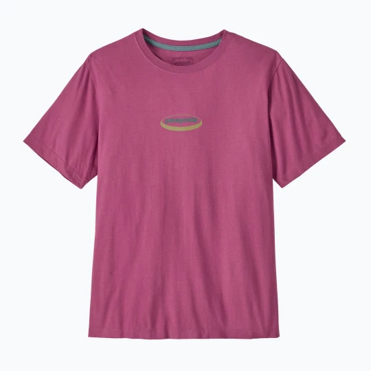 Zdjęcie produktu Koszulka męska Patagonia '95 Oval Logo faded magenta Fioletowy
