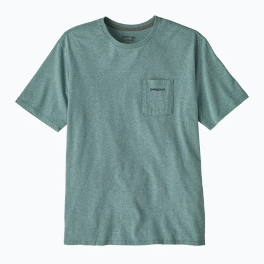 Zdjęcie produktu Koszulka męska Patagonia Boardshort Logo Pocket Responsibili blue sage