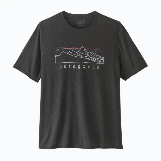 Zdjęcie produktu Koszulka męska Patagonia Cap Cool Trail Stratapeaks ink black