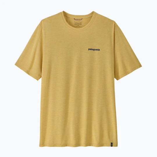 Zdjęcie produktu Koszulka męska Patagonia Capilene Cool Daily Boardshort Logo limestone yellow - light limestone yellow x-dye