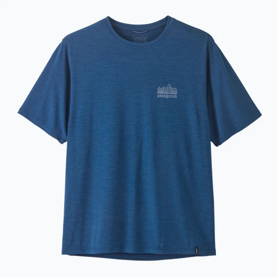 Zdjęcie produktu Koszulka męska Patagonia Capilene Cool Daily - Strataspire clement blue / light clement blue x-dye Granatowy