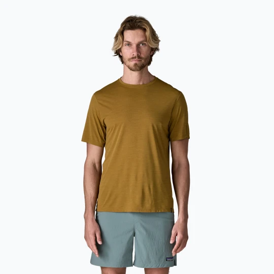 Zdjęcie produktu Koszulka męska Patagonia Capilene Cool Ultra bobcat brown / light bobcat brown x-dye