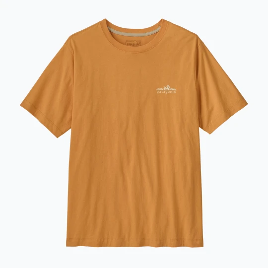 Zdjęcie produktu Koszulka męska Patagonia Fitz Roy Foothills dried mango Żółty