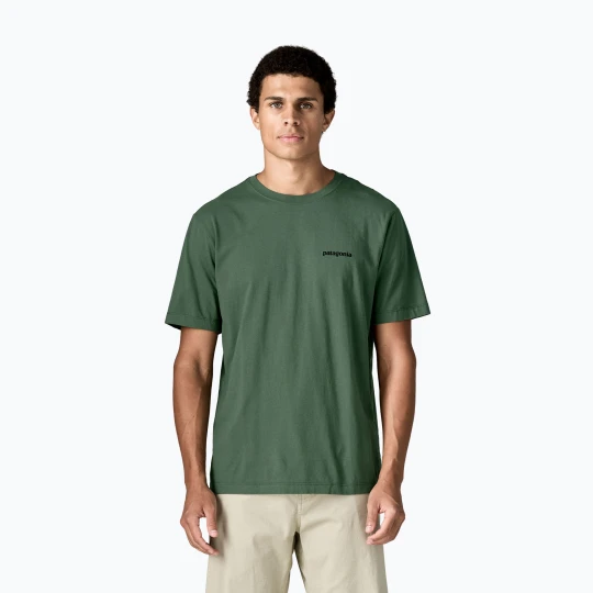 Zdjęcie produktu Koszulka męska Patagonia P-6 Logo canopy green