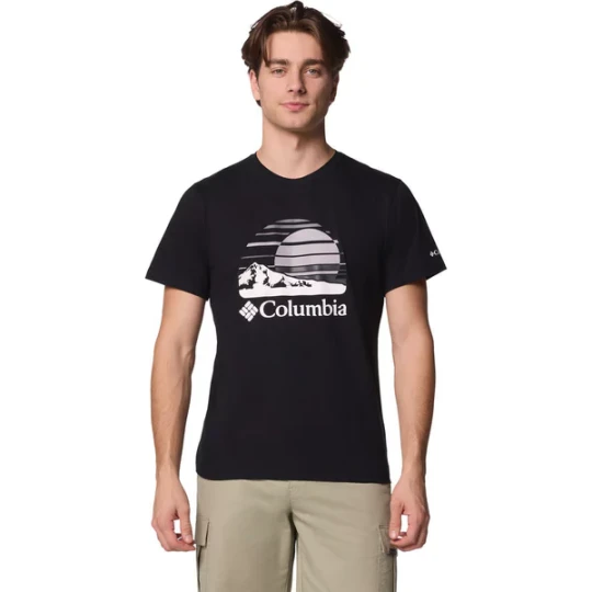 Zdjęcie produktu Koszulka męska Path Lake Graphic Tee Columbia Czarny