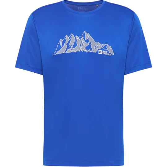 Zdjęcie produktu Koszulka męska Peak Graphic Jack Wolfskin Niebieski