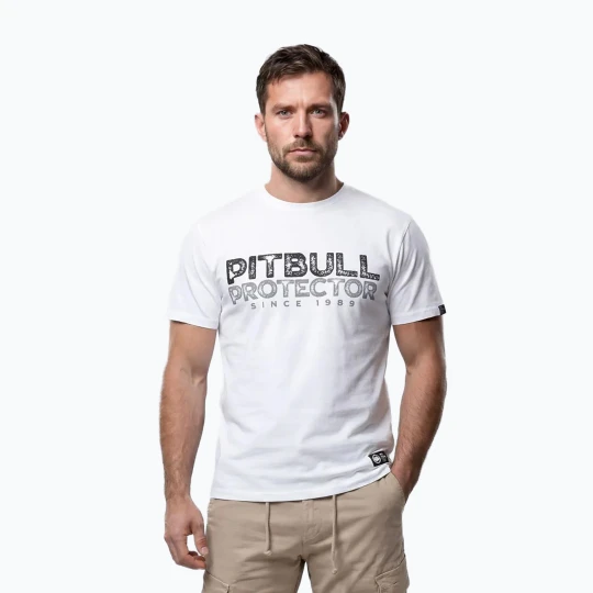 Zdjęcie produktu Koszulka męska Pitbull Protector white