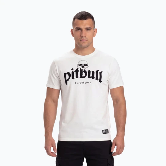 Zdjęcie produktu Koszulka męska Pitbull Tres Perros Viejos off white