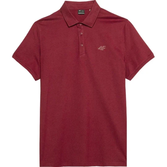 Zdjęcie produktu Koszulka męska polo 4FWSS24TPTSM129 4F Czerwony
