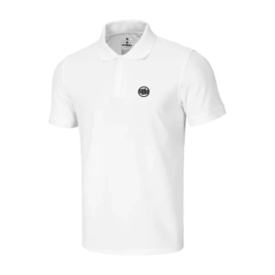 Zdjęcie produktu Koszulka męska Polo Rockey Coolmax Pique Pitbull West Coast Biały