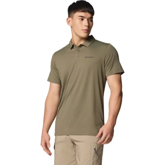Zdjęcie produktu Koszulka męska polo Tech Trail Utility Columbia Zielony