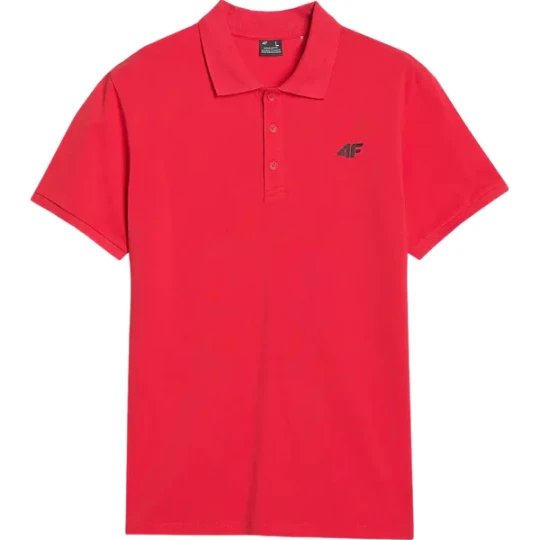 Zdjęcie produktu Koszulka męska polo TPTSM407 4F Czerwony