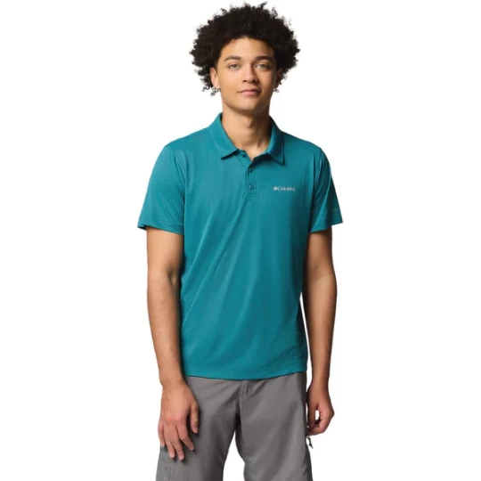 Zdjęcie produktu Koszulka męska polo Zero Rules Light Columbia Turkusowy