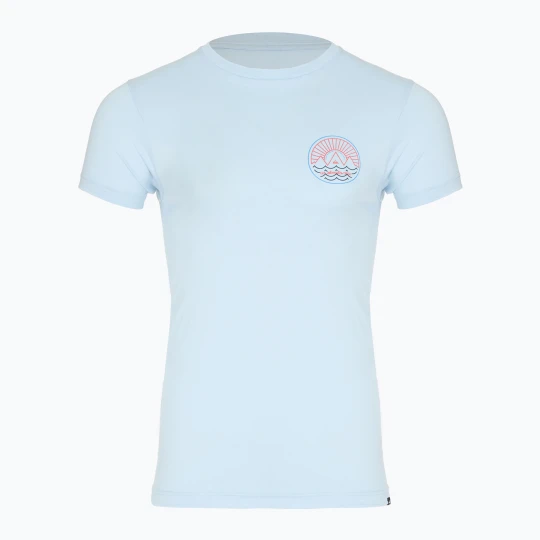 Zdjęcie produktu Koszulka męska Quiksilver Summit Sunset blue / red combo