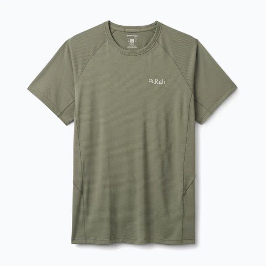 Zdjęcie produktu Koszulka męska Rab Sonic Tee light khaki Zielony