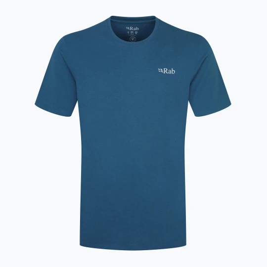 Zdjęcie produktu Koszulka męska Rab Stance Mountain Peak tempest blue