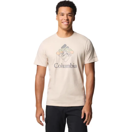 Zdjęcie produktu Koszulka męska Rapid Ridge Graphic Tee Columbia Beżowy