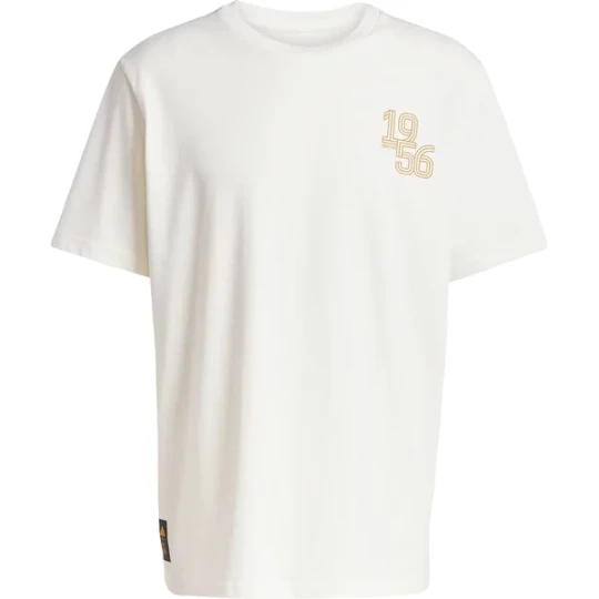 Zdjęcie produktu Koszulka męska Real Madrid Heavy Cotton Adidas Biały