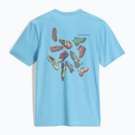 Zdjęcie produktu Koszulka męska Royal Robbins RR Graphic catalina shoe pt Niebieski