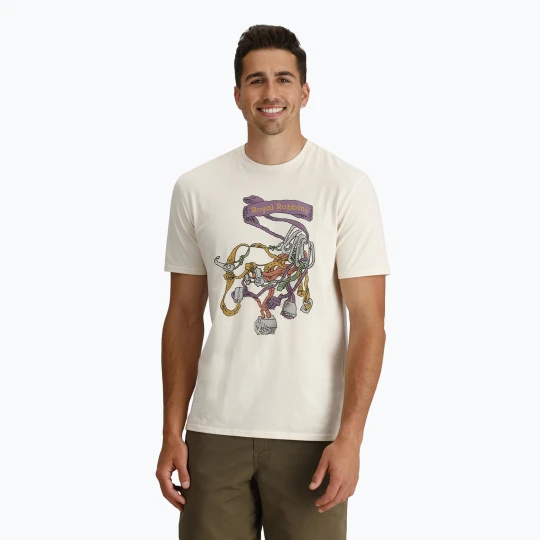 Zdjęcie produktu Koszulka męska Royal Robbins RR Graphic chalk chock pt Beżowy