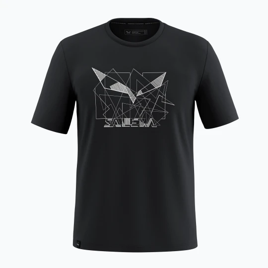 Zdjęcie produktu Koszulka męska Salewa Eagle Geometric black out