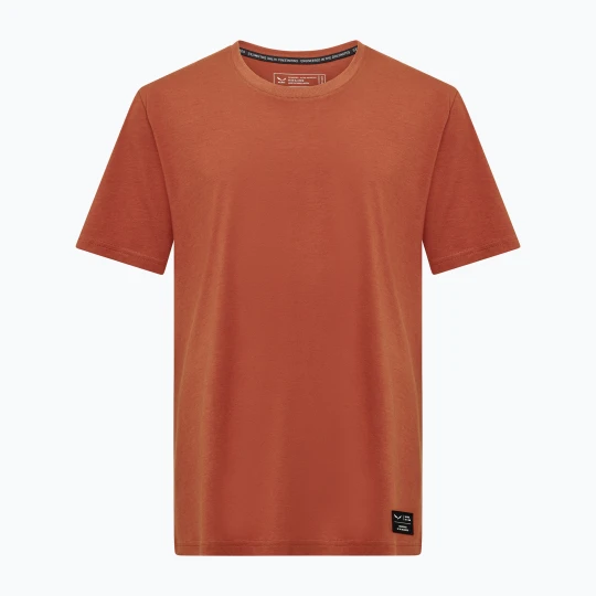 Zdjęcie produktu Koszulka męska Salewa Eagle Logo Patch 7240 bombay brown Czerwony