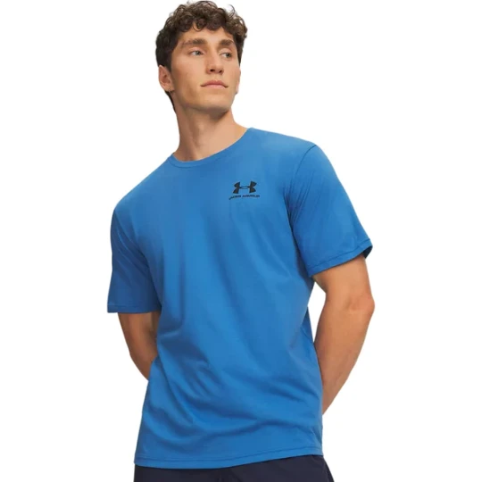 Zdjęcie produktu Koszulka męska Sportstyle Left Chest Logo Under Armour Niebieski