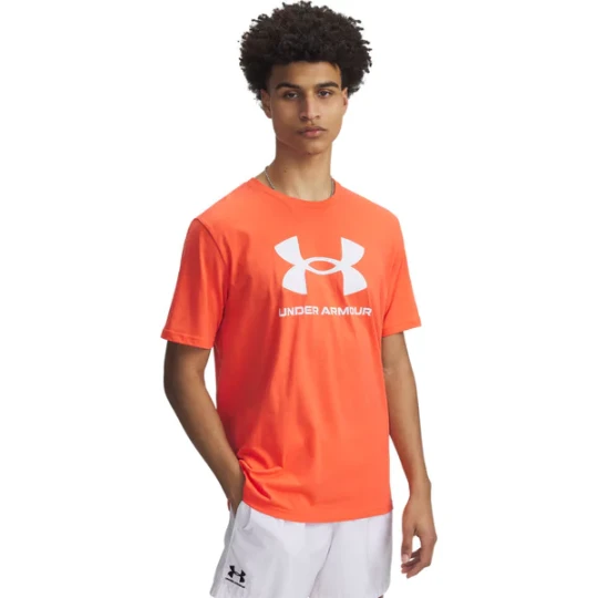 Zdjęcie produktu Koszulka męska Sportstyle Logo Update SS Under Armour Pomarańczowy